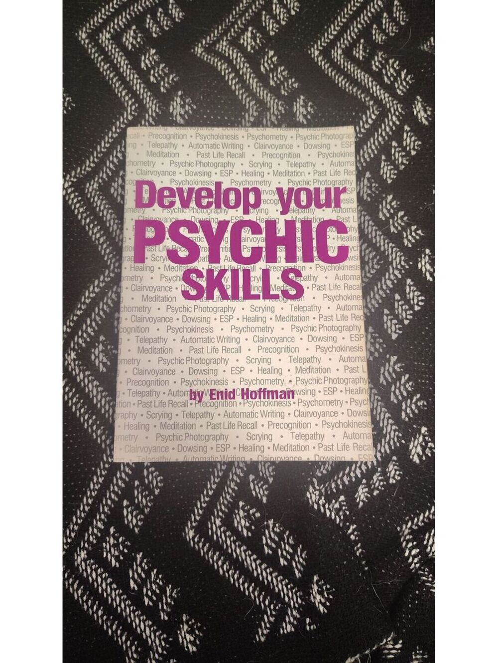 Develop Your Psychic Skills Enid Hoffman 1982 Vintage ESP Clairvoyance Occult